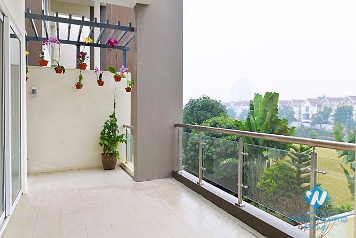 A beautiful villa with big garden for rent in Ciputra, Tay ho